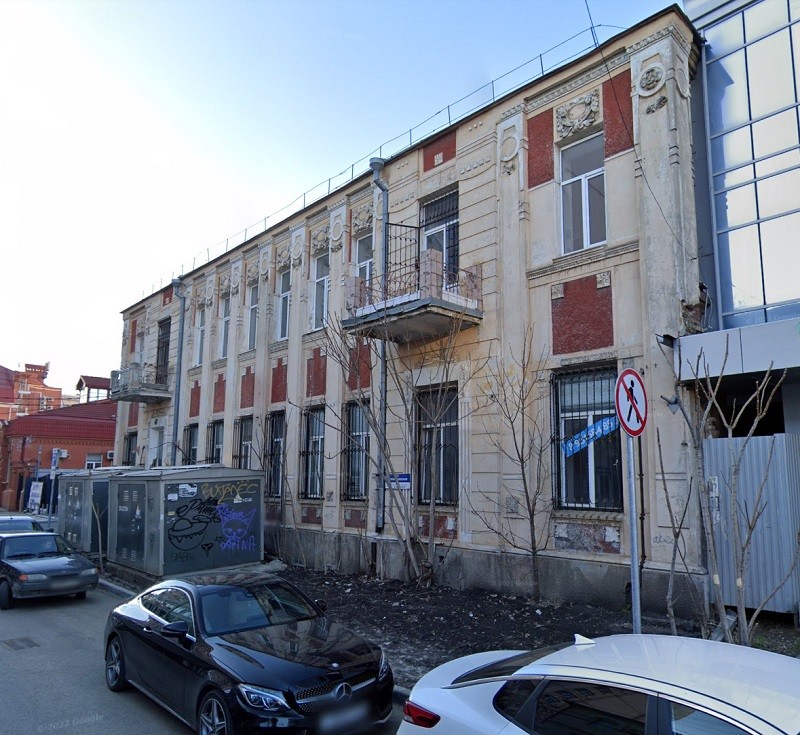 Купеческий дом на улице Гимназической в Краснодаре отреставрирует новый собственник