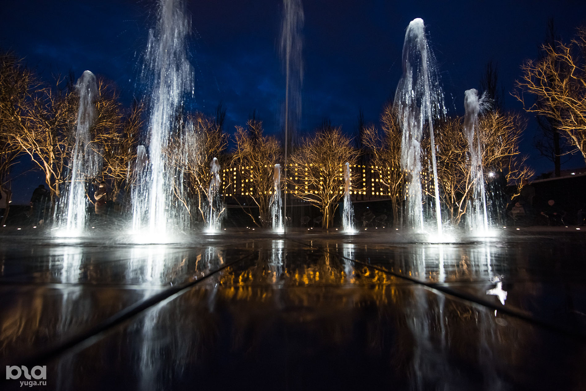 Парк Краснодар фонтан