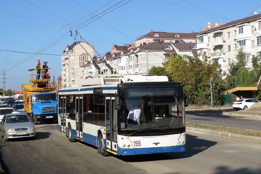 В Краснодаре открывают новую троллейбусную линию на Восточно-Кругликовской
