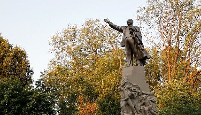 Памятник Ленину в Вишняковском сквере © Фото пресс-службы администрации Краснодара