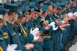 В Сочи отметили День пожарной охраны © Нина Зотина, ЮГА.ру