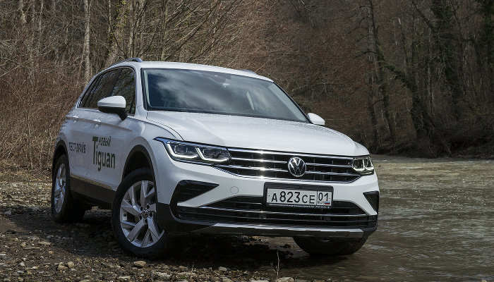 Новый Volkswagen Tiguan © Фото Евгения Мельченко