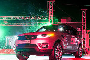 Презентация нового внедорожника Range Rover Sport в Краснодаре © Алёна Живцова, ЮГА.ру