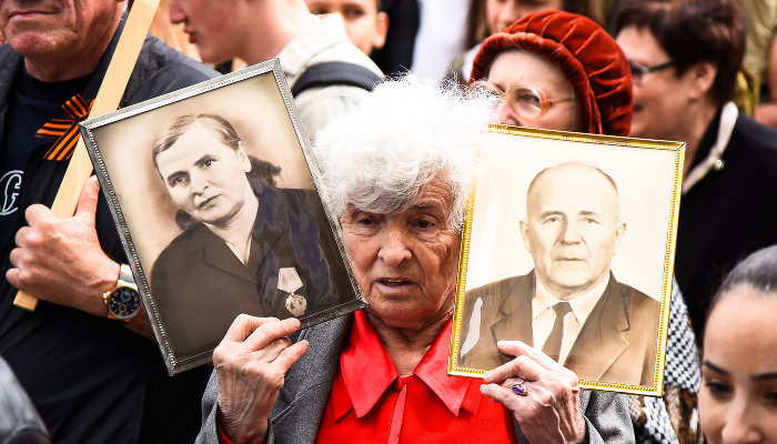 Акция «Бессмертный полк» в Краснодаре © Фото Елены Синеок, Юга.ру