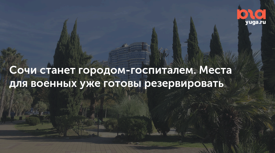 Сочи город госпиталь презентация