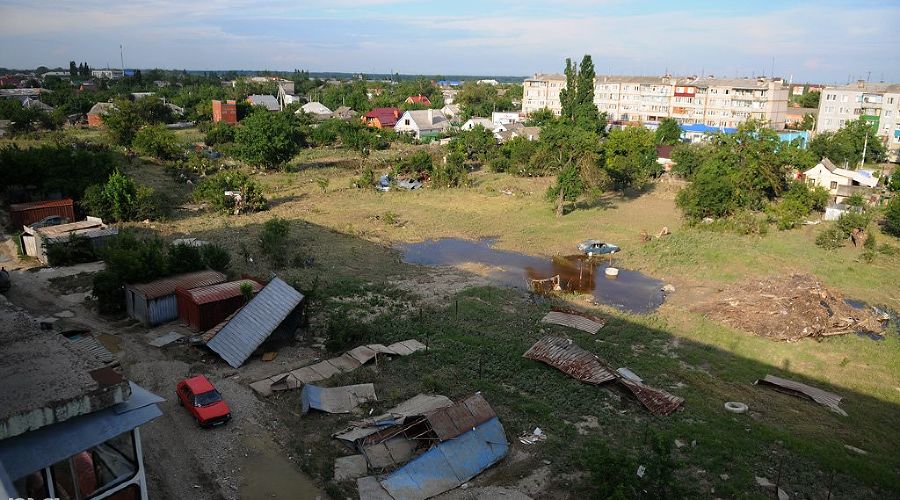 Ликвидация последствий наводнения в Крымске © Елена Синеок. ЮГА.ру