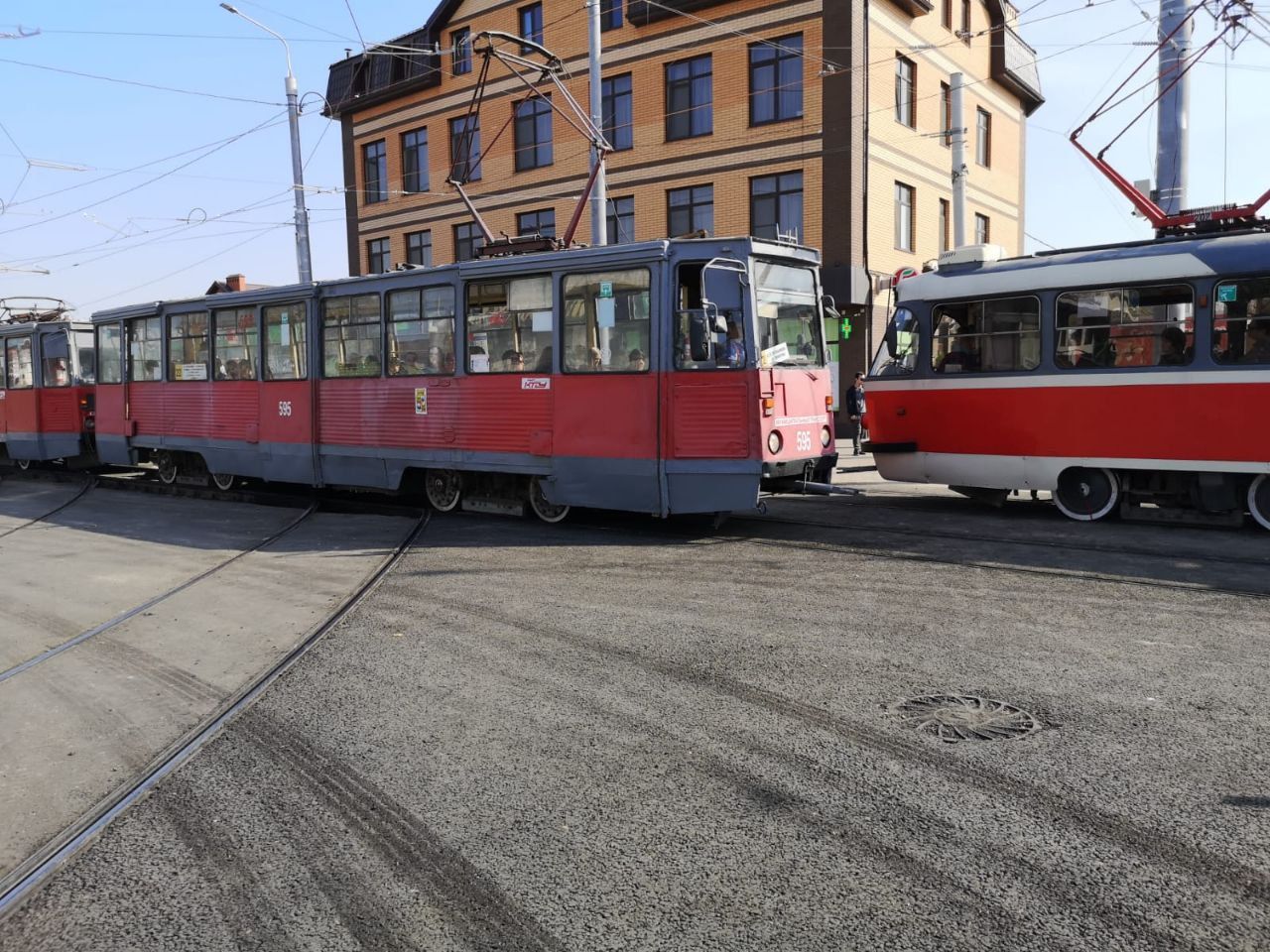 Московская улица краснодар трамвай