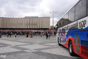 Кубанский казачий хор устанавливает мировой рекорд © Елена Синеок. ЮГА.ру