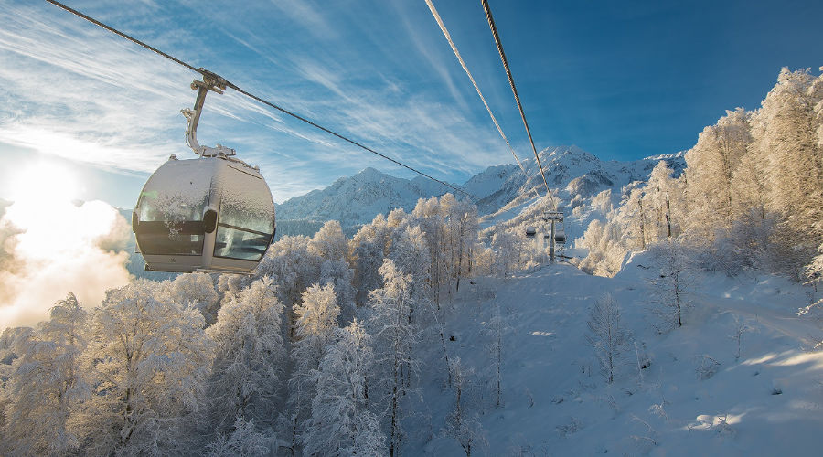 Dombai Ski Lift РїРѕРґСЉРµРјРЅРёРє