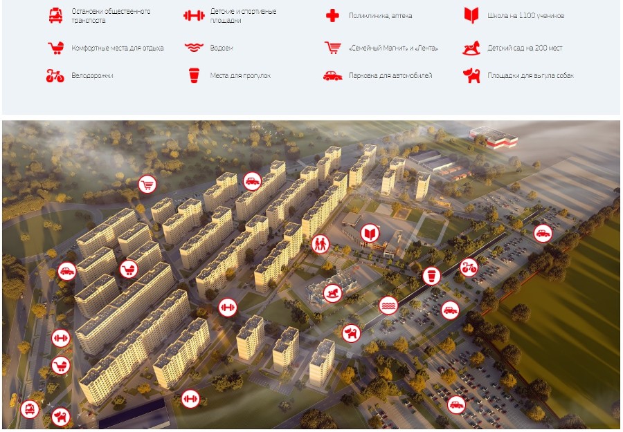 Жк светлоград краснодар карта