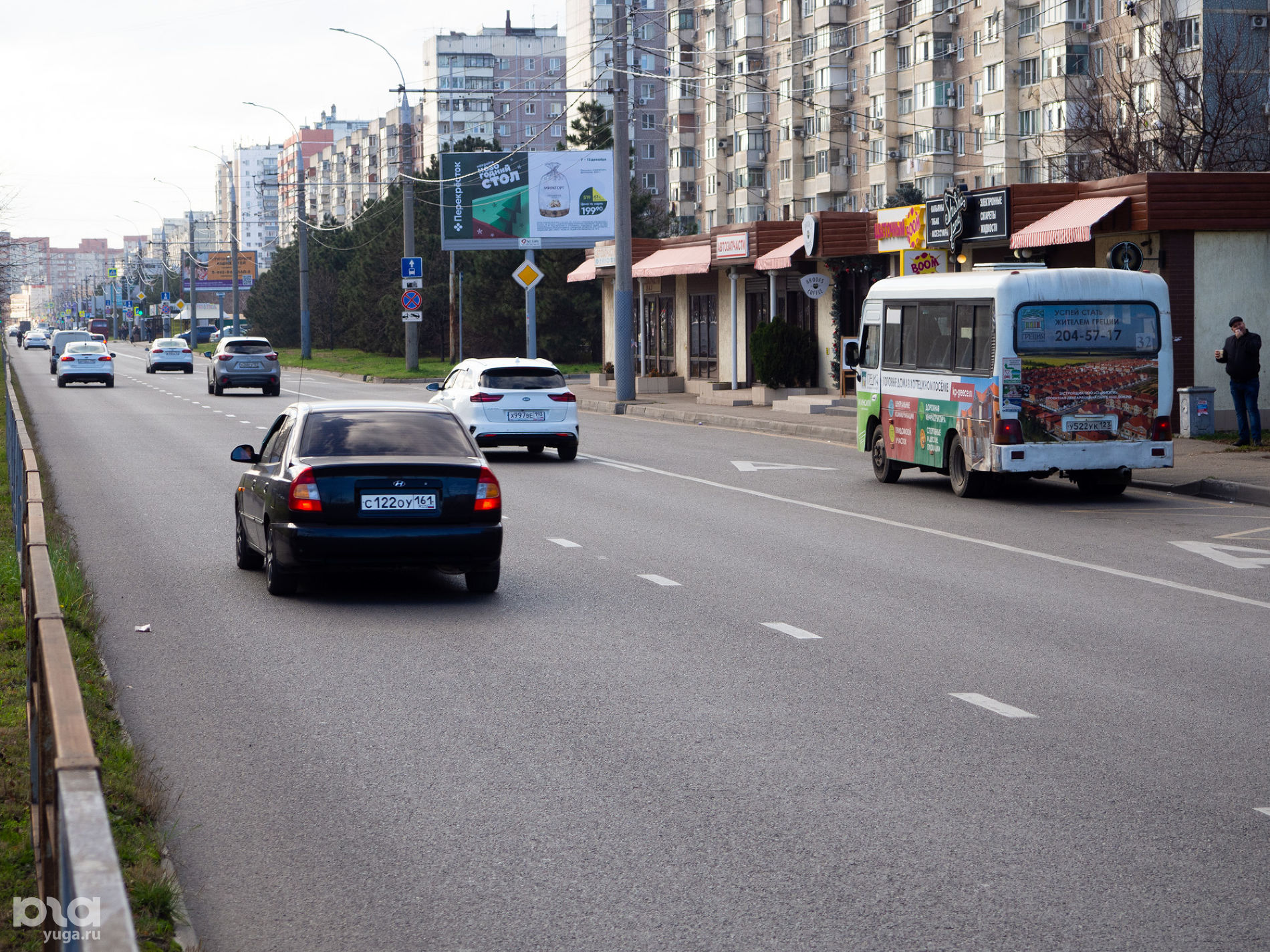 В центре Краснодара 13 августа изменится схема движения автобусов и  троллейбусов