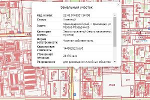 Кадастровая карта © Юга.ру