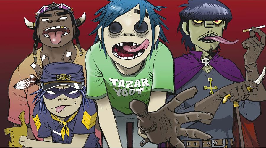 Gorillaz © Фото с сайта eatmusic.ru