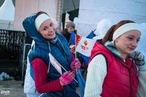 Старт эстафеты Олимпийского огня в Краснодаре © Елена Синеок, ЮГА.ру